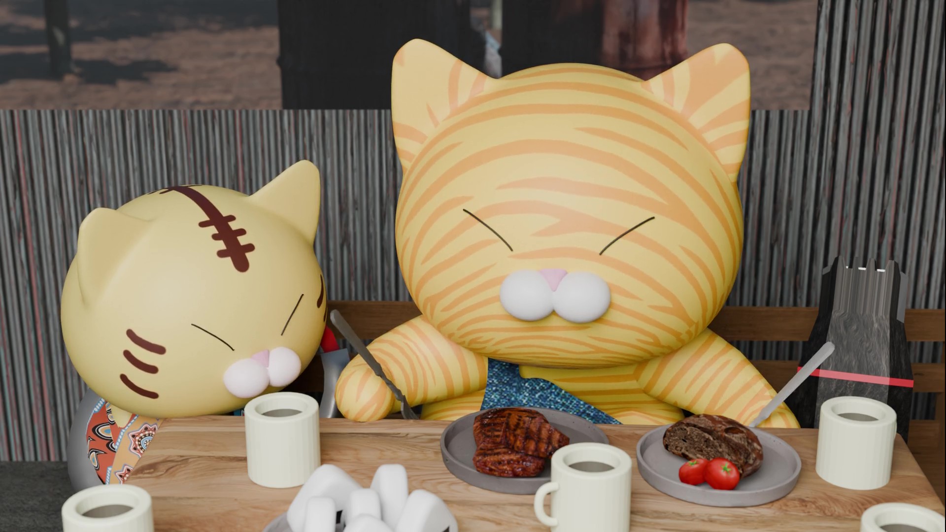 もりもり食べるミタラシ